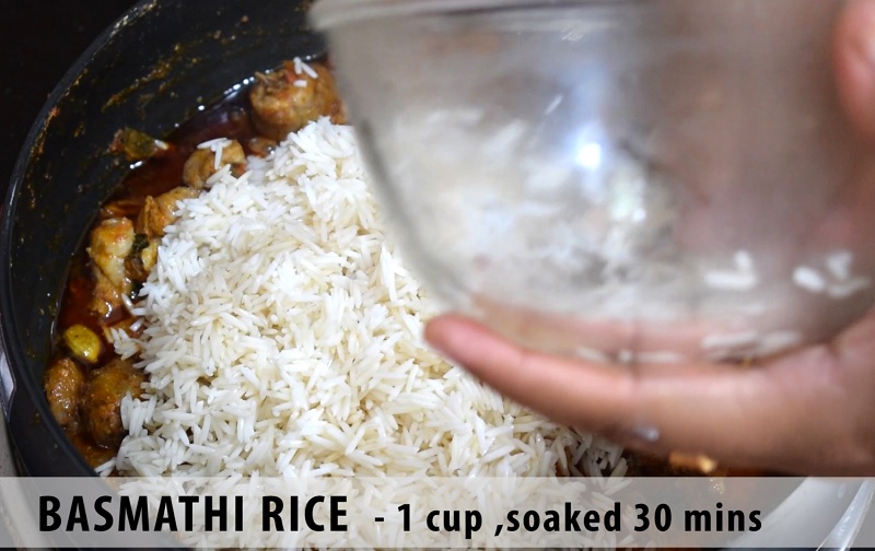 Add Basmati Rice