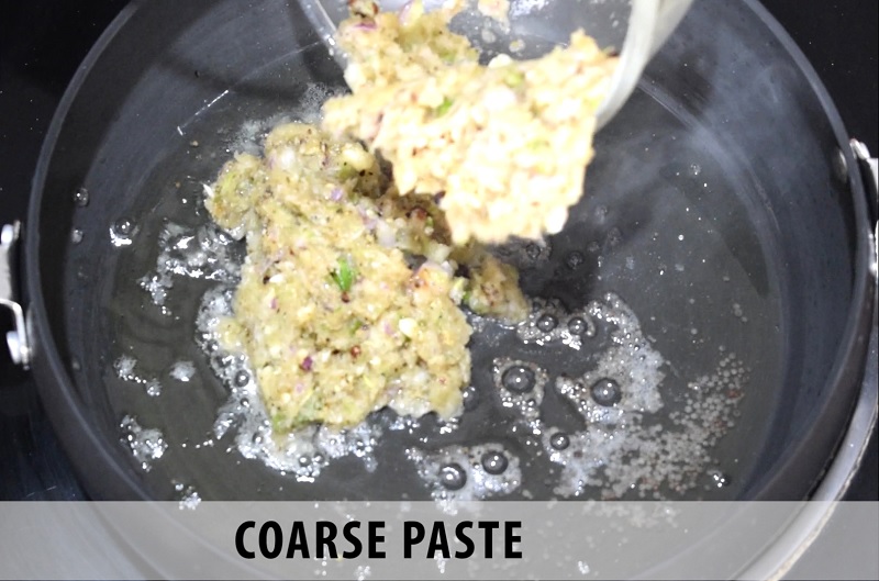 coarse paste