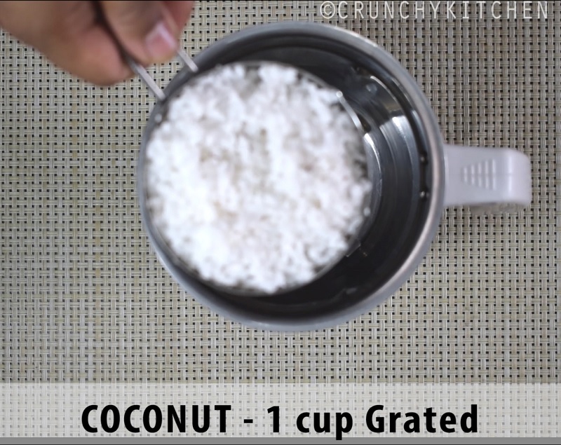 grated cococnut