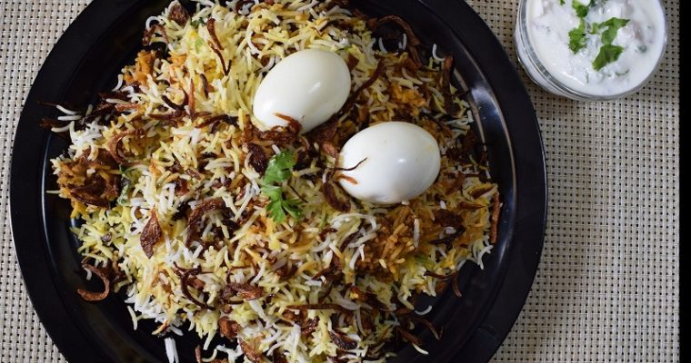 HYDERABADI MUTTON BIRYANI RECIPE/HOW TO MAKE HYDERABADI MUTTON DUM BIRYANI