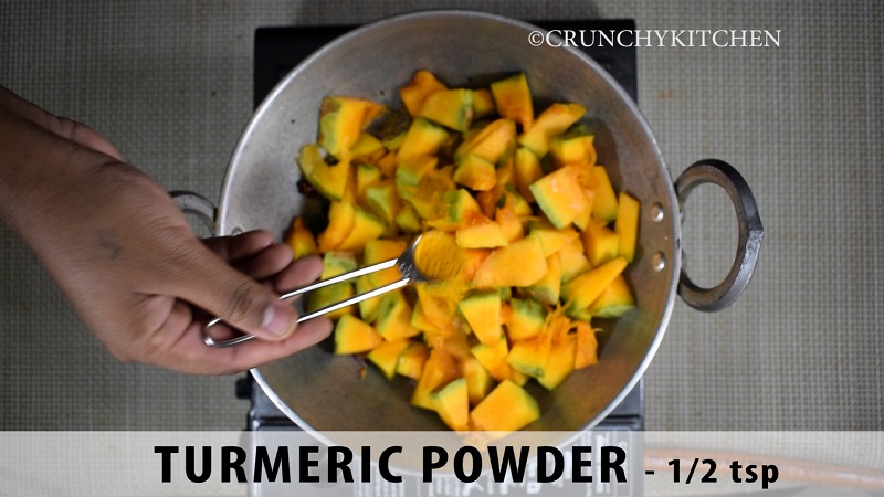 YELLOW PUMPKIN PORIYAL