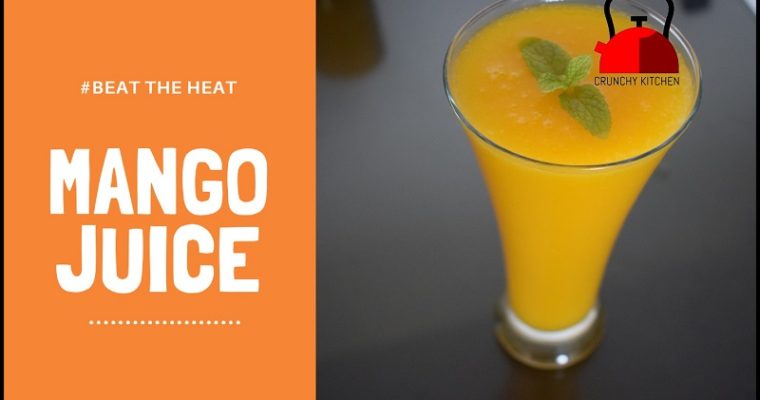 Mango Juice Recipe/How to Make Fresh Mango Juice