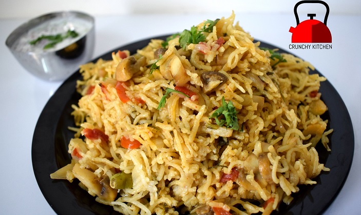 Mushroom Biryani Recipe