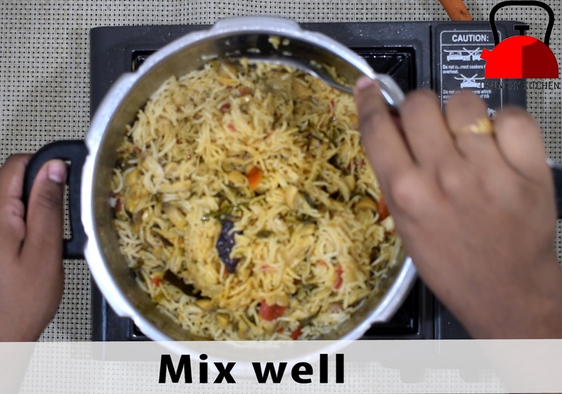 Mushroom Biryani Recipe