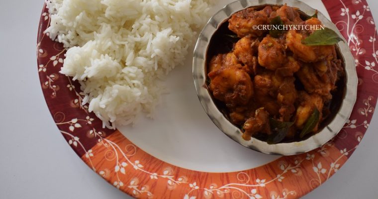 Prawn Masala Recipe/ Spicy Prawn Masala / Shrimp Masala Recipe