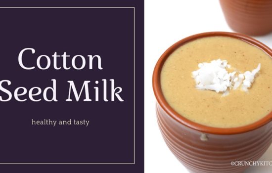 Cotton Seed Milk Recipe / How to make Paruthi Paal