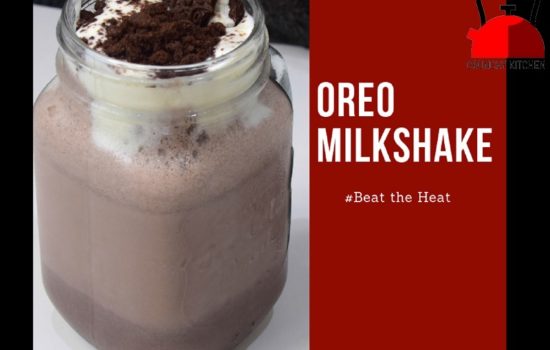 Oreo Milkshake Recipe / How to make Oreo Milkshake