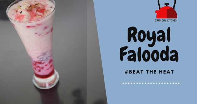 Rose Falooda recipe / Royal Falooda / How to Make Homemade Falooda