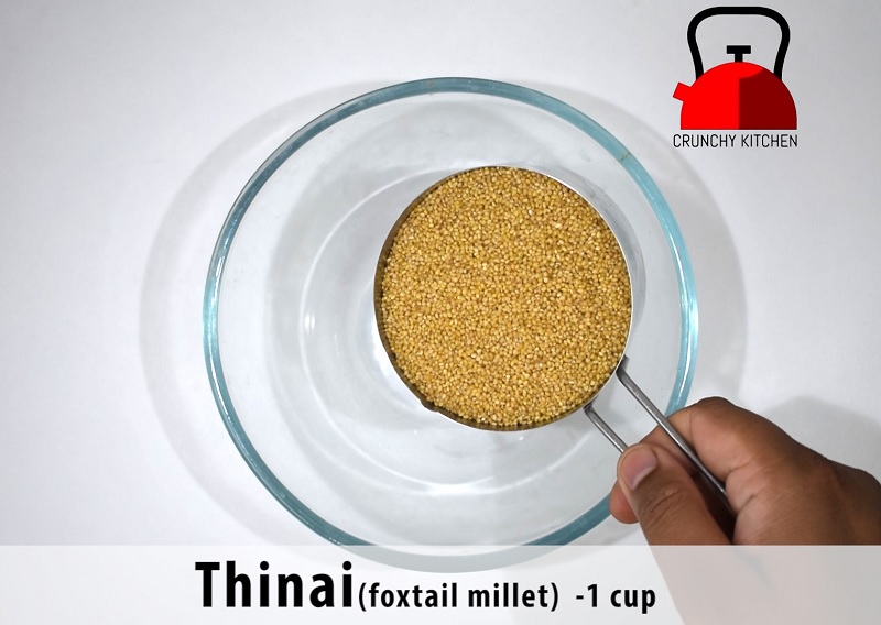 Thinai laddu