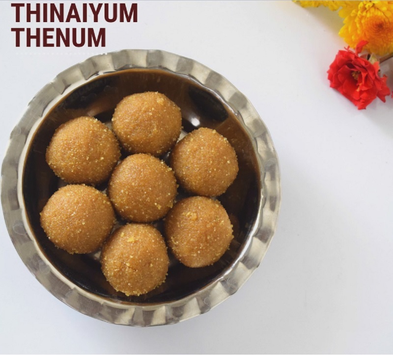 Thinai laddu