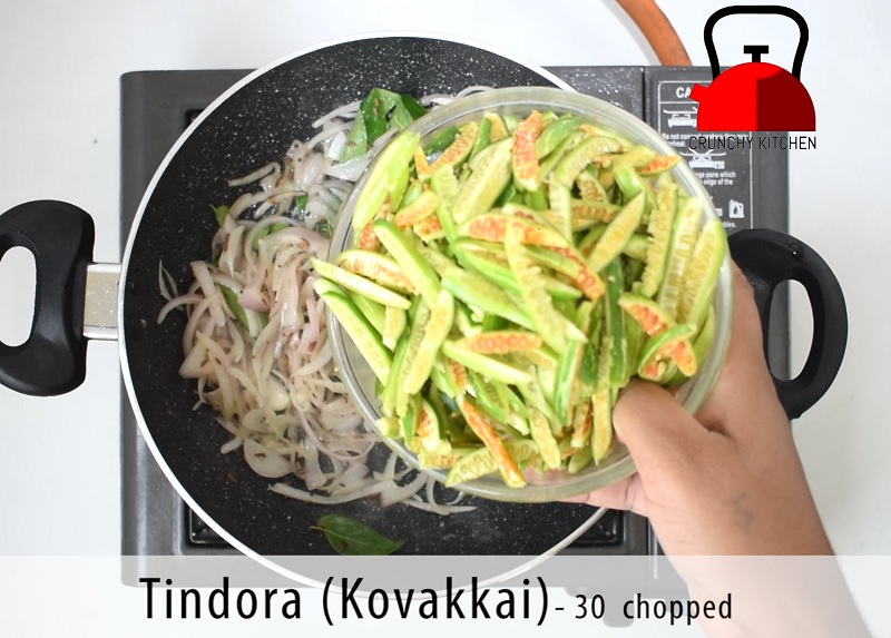 Tindora Stir Fry