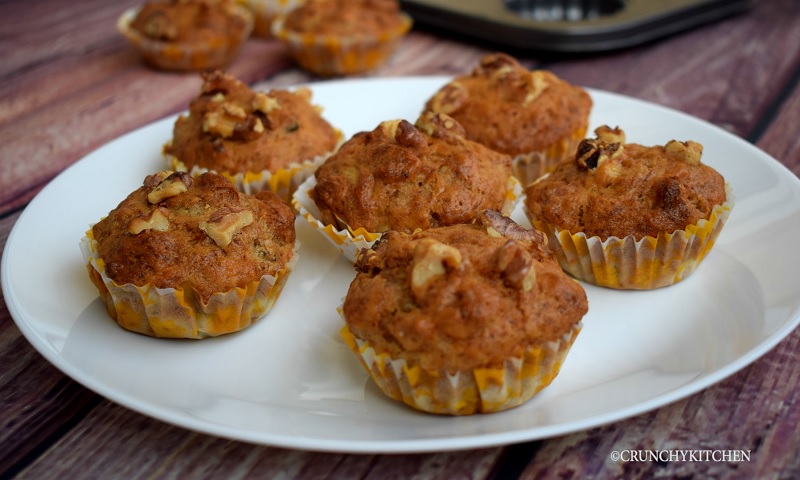 Banana Nut cupcake 