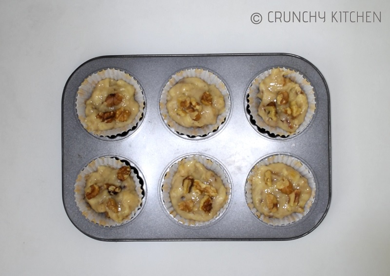 Banana Nut cupcake 