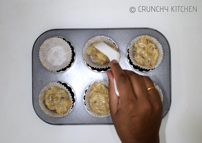 Banana Nut cupcake