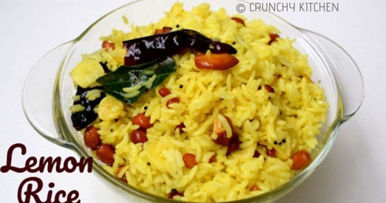 Lemon Rice Recipe /Nimbehannu / Chitranna