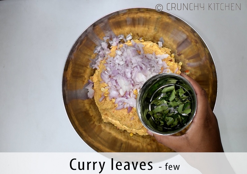 Masala Keerai vada