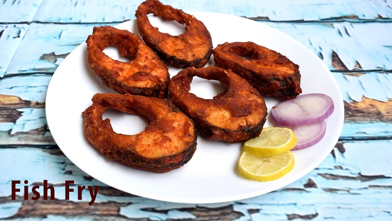 Rohu Fish Deep Oil Fry 