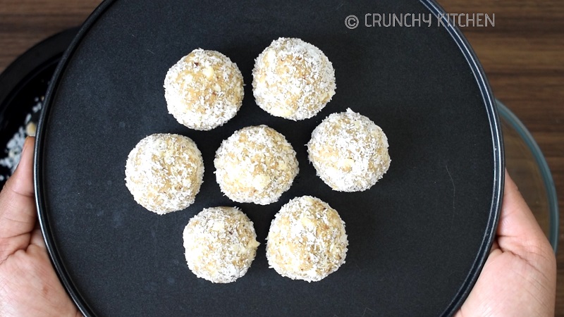 Coconut Cardamom Energy Bites