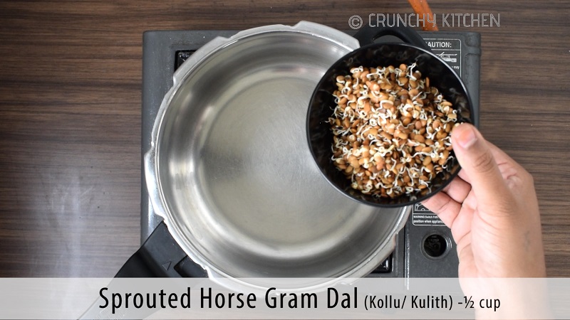 Sprouted Horse Gram Gravy 