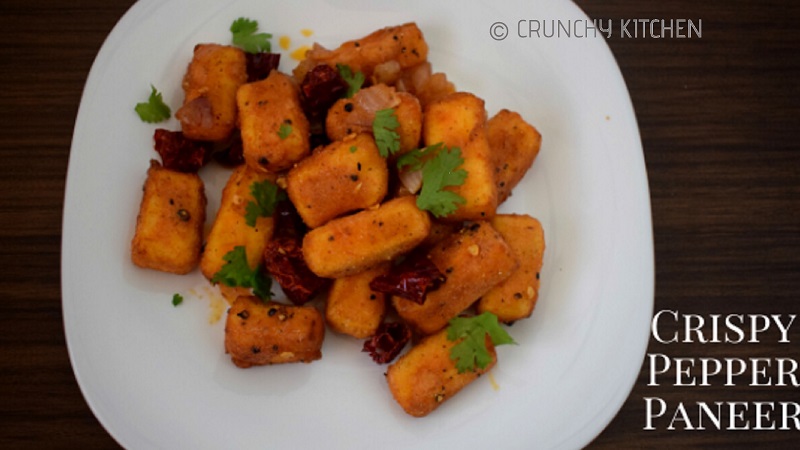 Crispy Pepper Paneer 