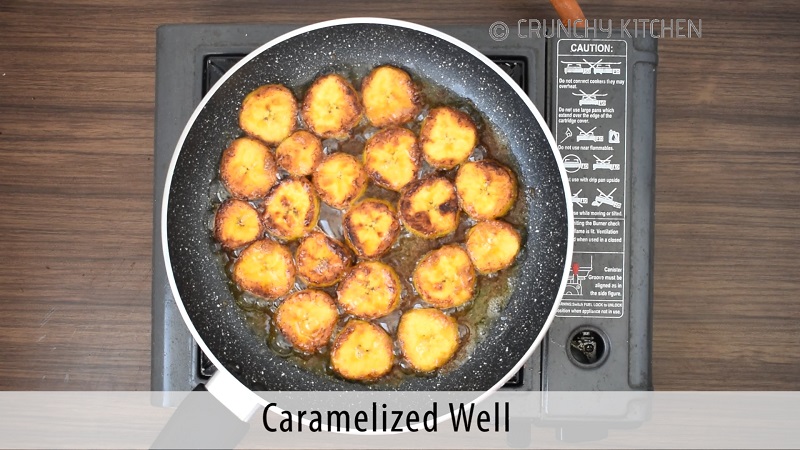 Caramelised Banana Ghee Roast