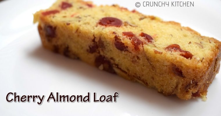 Cherry Almond Loaf Cake