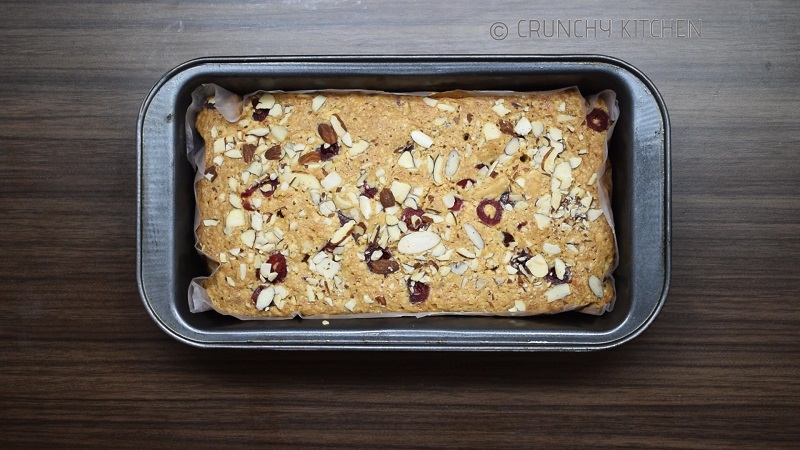 Cherry Almond Loaf Cake 