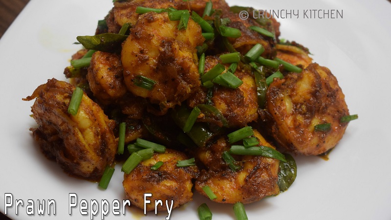 Prawn Pepper Fry