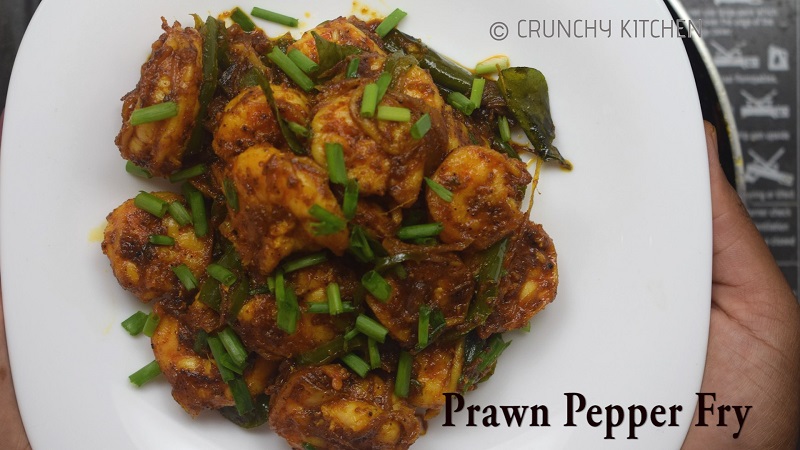 Prawn Pepper Fry 