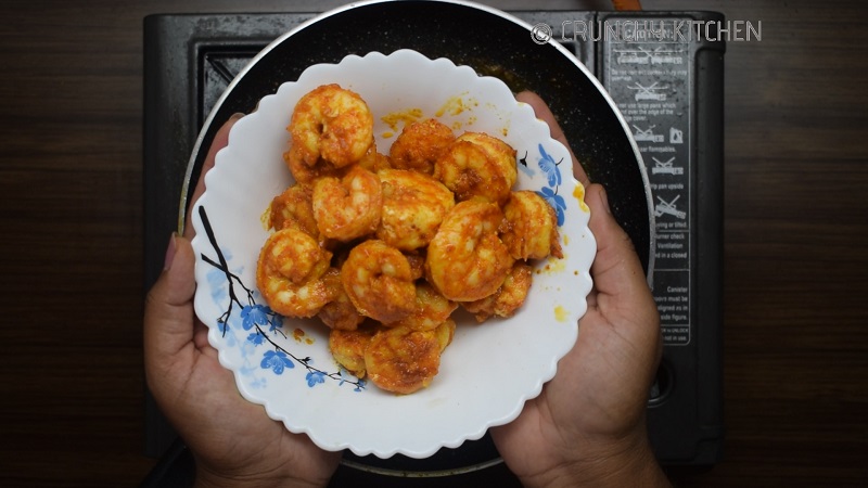 Prawn Pepper Fry 