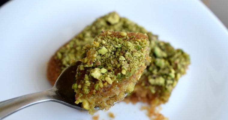 Arabic style easy bread kunafa recipe | Kunafa with bread crumbs