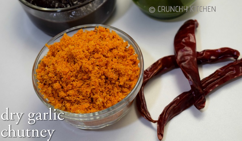 dry garlic chutney