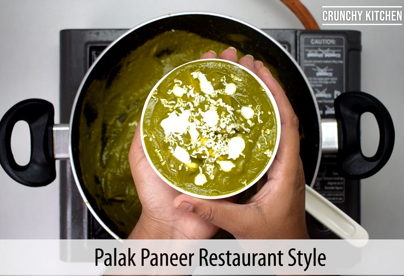 Palak paneer 