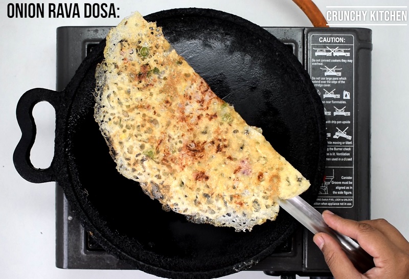 rava dosa onion