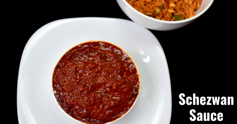 Schezwan sauce recipe | Schezwan chutney | Homemade schezwan sauce
