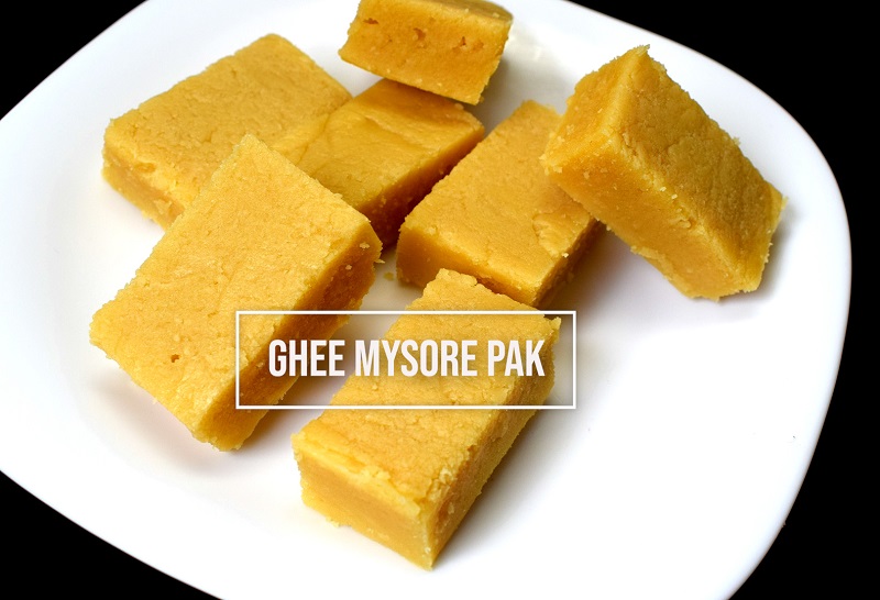 Ghee Mysore pak 