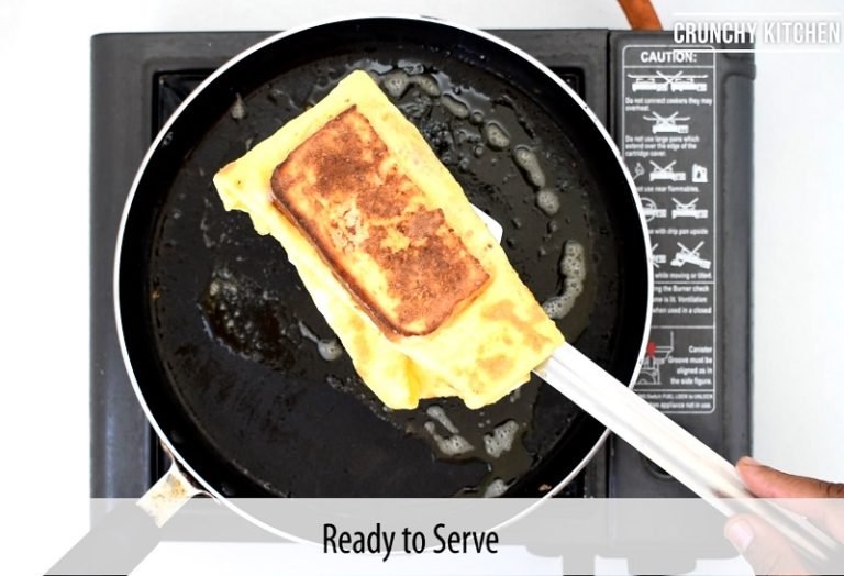 Fast & Easy Breakfast Korean Style French Toast Omelette — Crunchy Kitchen