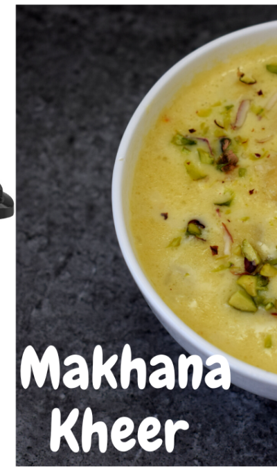 Makhana Kheer Recipe (Instant Pot & Stovetop)