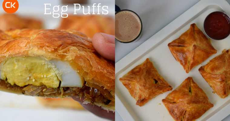 Egg Puffs | Kerala Style Egg Puffs |  South Indian Egg Puff