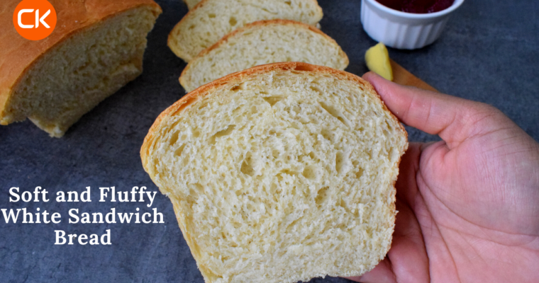 Soft and Fluffy White Sandwich Bread | The Best Homemade Bread