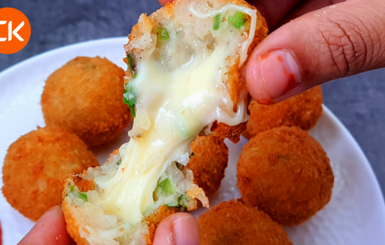 Potato Cheese Balls | How to Make Cheesy Potato Balls